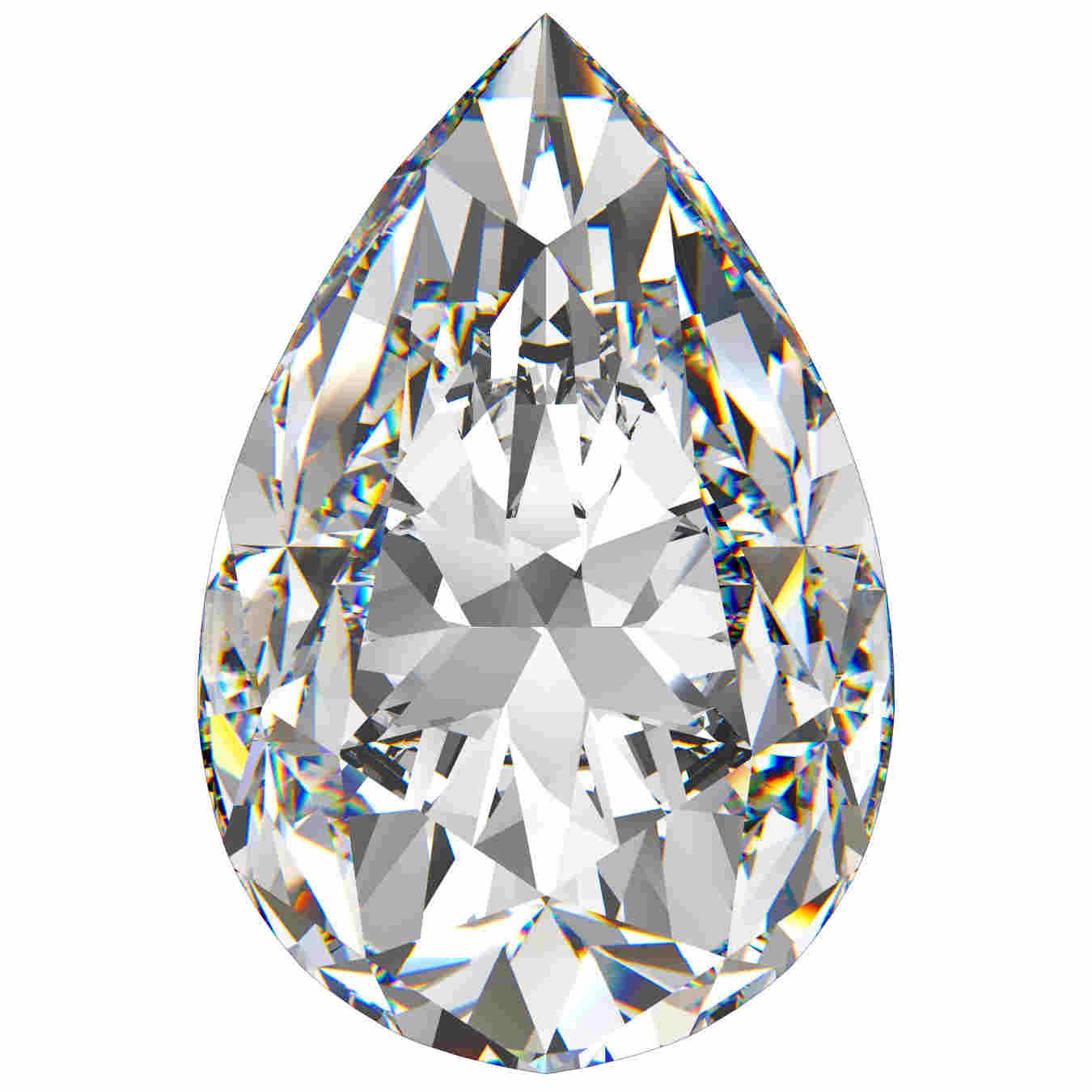 pear shaped diamond GIA certified