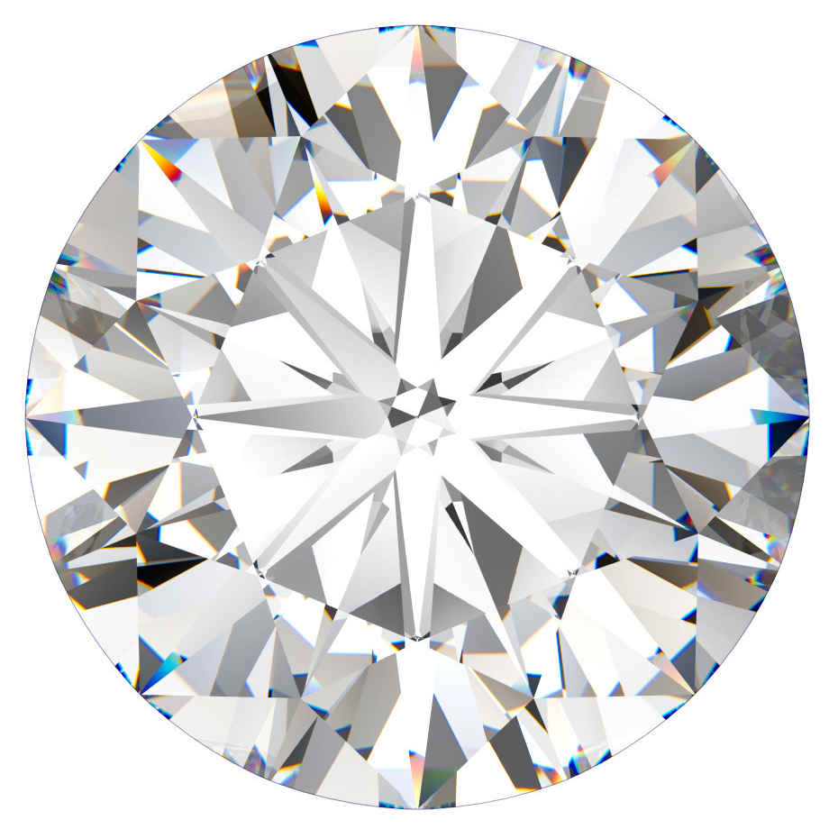round shaped diamond GIA certified